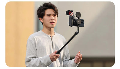 ידית צילום בלוטות' עם MagSafe ליציבות מושלמת בצילומי סמארטפו