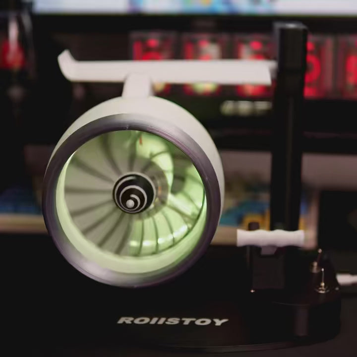 מאדה אוויר טורבו עם ראש יחיד – כולל פיצ’ר אוורור ותאורת RGB מרהיבה לשימוש ביתי ומשרדי